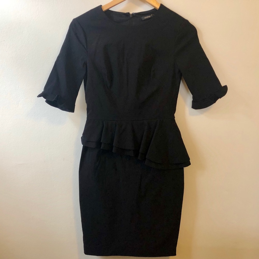 Cynthia Steffe Louella Asymetrical Peplum DressNWT - Picture 3 of 6